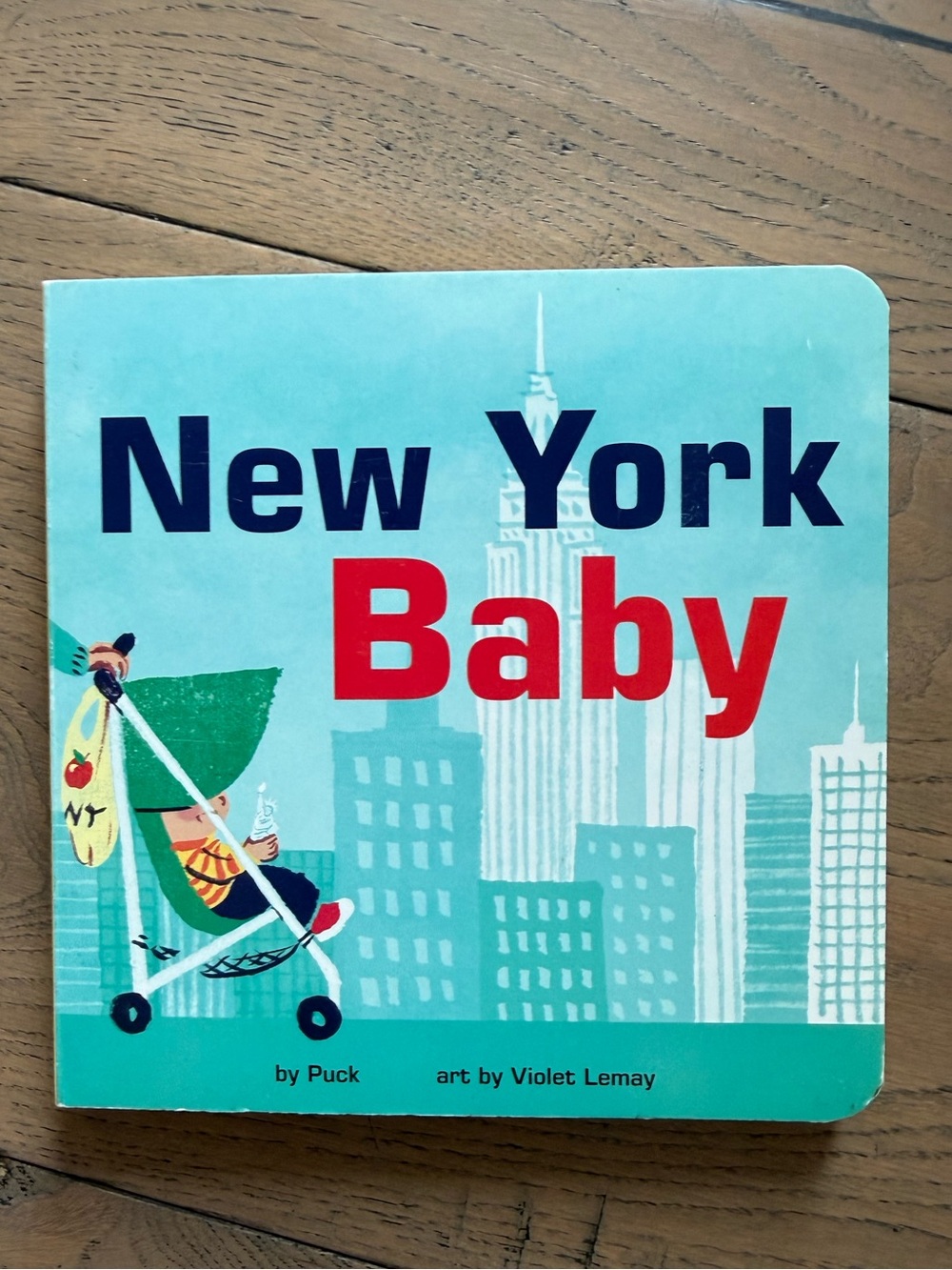 New York Baby Board Book by Puck & Violet Lemay